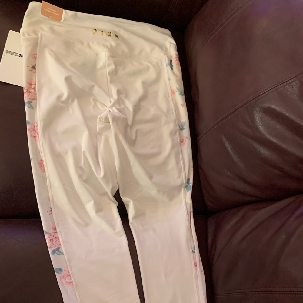 Pink Cozy High Waist 7/8 Ankle Legging